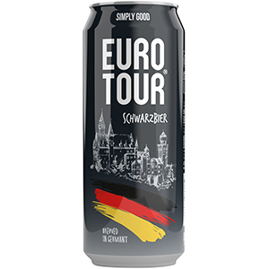 Пиво Eurotour темное/ф 0.5 л